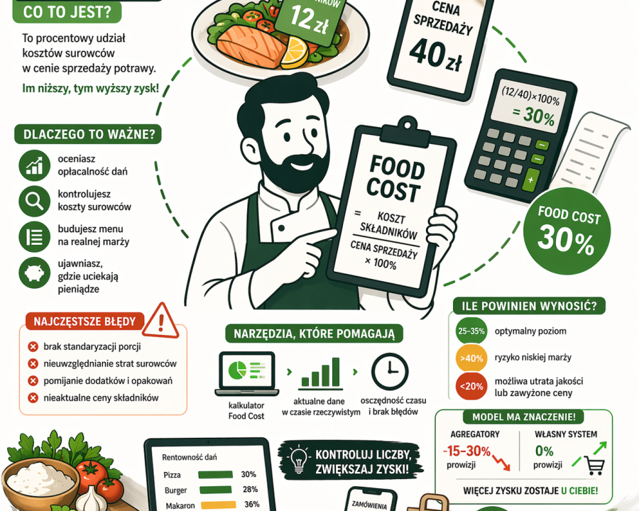 Food Cost - co to jest i jak obliczyć?