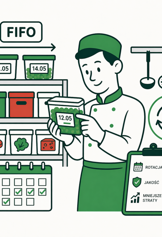 Zasada FIFO w gastronomii: co to jest i na czym polega?