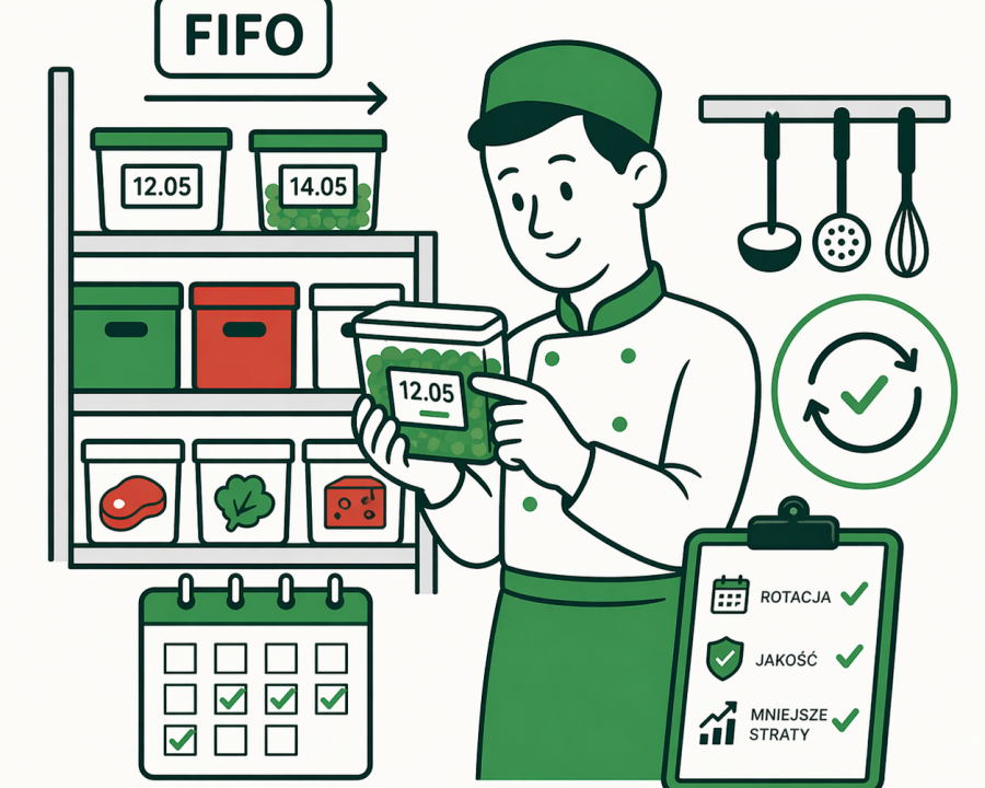 Zasada FIFO w gastronomii: co to jest i na czym polega?
