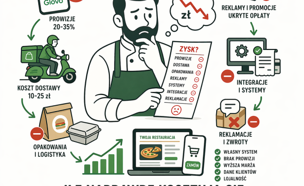 Ile naprawdę kosztują Cię platformy z dostawami? Ukryte koszty restauracji