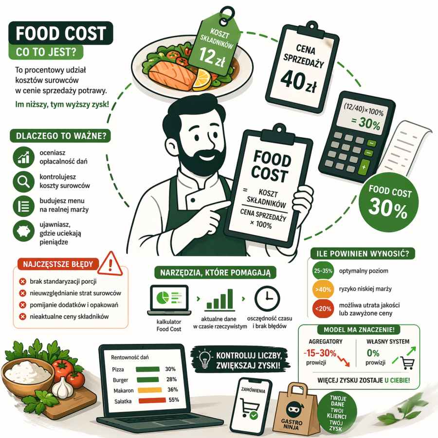 Food Cost - co to jest i jak obliczyć?