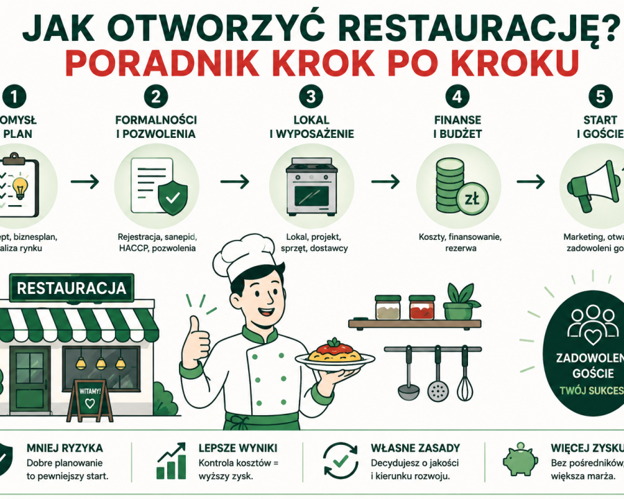 Jak otworzyć restaurację? Poradnik krok po kroku
