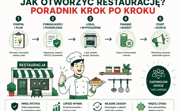 Jak otworzyć restaurację? Poradnik krok po kroku